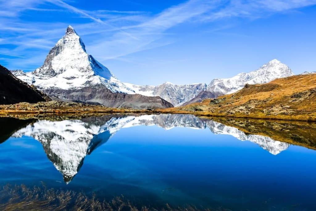 Enjoy The View Apartment Close To Zermatt With Parking Täsch Buitenkant foto